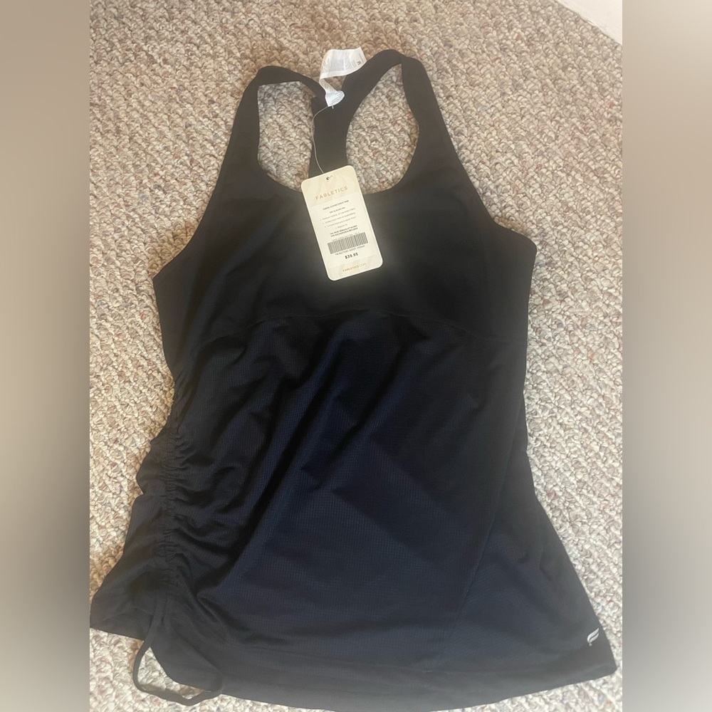Fabletics tank top NWT black size L